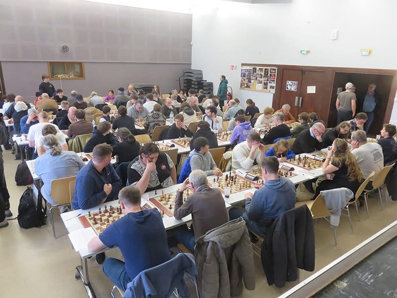 Vue d'ensemble de la salle de jeu